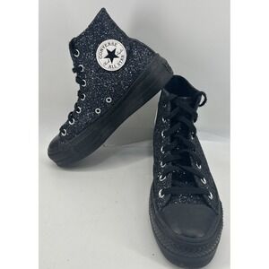 Converse Chuck Taylor All Star Hi "After Party" Sneaker Black Women's 8.5